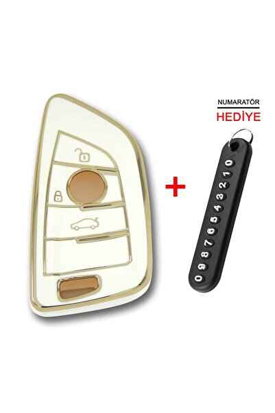 babikamium Bmw F Series Fem Type 3 Button White Auto Key Control Container Ca...