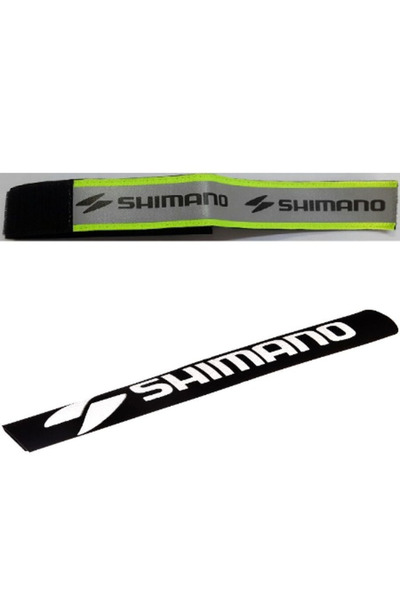 Shimano KADRO KORUYUCU SİYAH&SHİMANO PAÇA KORUMA BANDI GRİ-YEŞİL