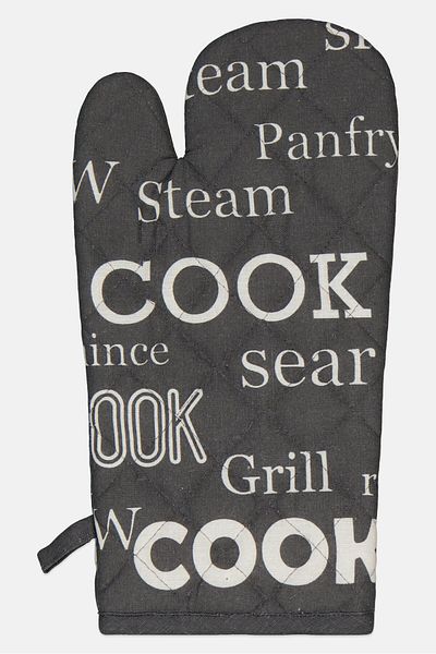 Muy Mucho Allover Print Oven Mitten, Assorted
