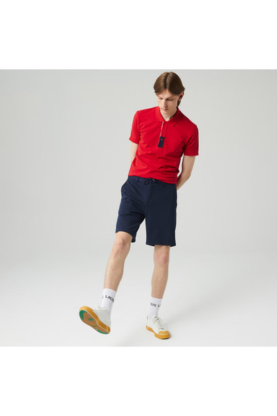Lacoste Erkek Tapered Fit Lacivert Bermuda