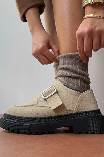 Mupa Shoes Stone Suede Women's Loafers