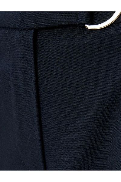 Koton Γυναικείο παντελόνι καμβά Navy Blue - 5wak40035pw