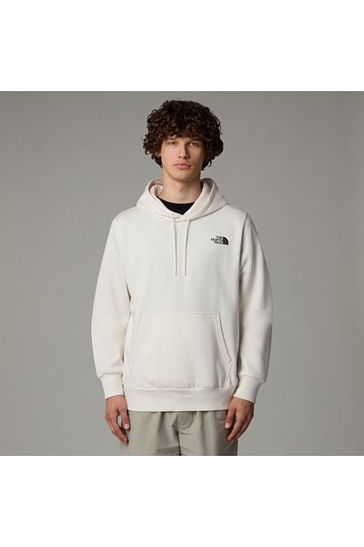 THE NORTH FACE M Hood Logo P/o Ανδρικό λευκό φούτερ Nf0a89ejqli1