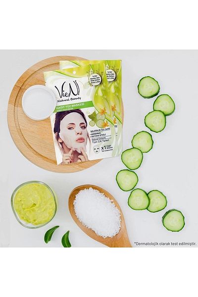 Vien 25 gr Paper Face Mask - Cucumber