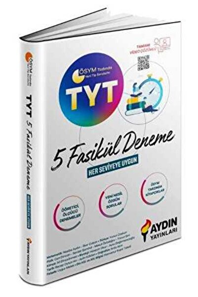 Aydın Yayınları Tyt 5 Fasikül Deneme