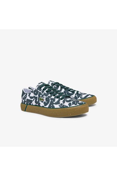 Lacoste Heritage Men's Gripshot Patterned Green Sneakers