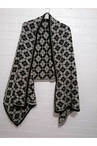 anne moda ankara 1St Quality, Knitted Soft Knitwear Poncho / Shawl
