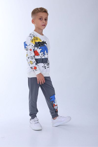 stella kids Sonic Print Men's Suit (100% Cotton)