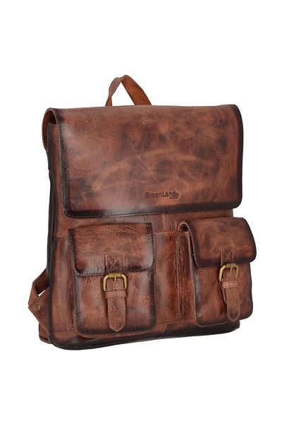 Greenland Nature Mascu & Line backpack leather 39 cm