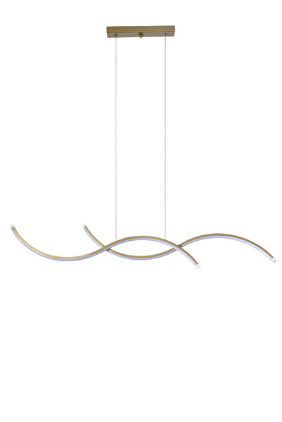 Modavize Monica Modern Tasarım Salon Yatak Odası Eskitme Mutfak Yemek Masası Üstü Beyaz Ledli 2 Li Led Avize