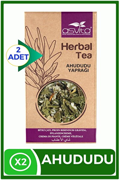 ASVİTA Ahududu Yaprağı 2x50 gr 2'li Avantaj Paket