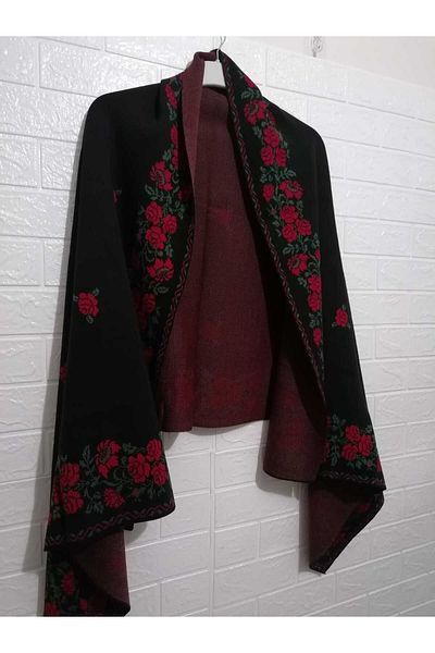 anne moda ankara 1St Quality, Knitted Soft Knitwear Poncho / Shawl