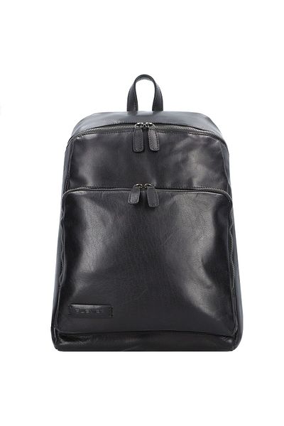 Plevier Rucsac Rock Amaril Business Piele 43 cm Compartiment laptop