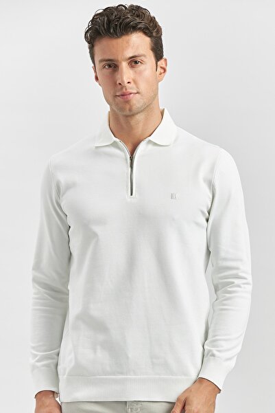 İmza Ανοιχτόχρωμο μακρυμάνικο πλεκτό πόλο λαιμόκοψη λεπτή εφαρμογή Πλεκτό 1012245150