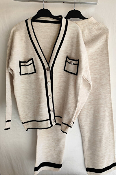 Trade Bazaar Set de tricotaje cu detaliu de buzunar din material premium, cu ...