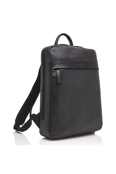 Castelijn & Beerens Bravo backpack RFID leather 41 cm laptop compartment