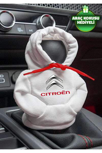 Freeyez Citroen Beyaz Kırmızı Vites Hoodie Araç Vites Kıyafeti Vites Poları O...