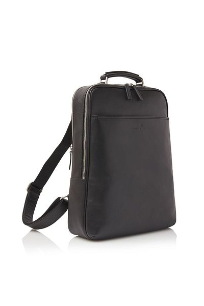 Castelijn & Beerens Verona backpack RFID leather 40 cm laptop compartment