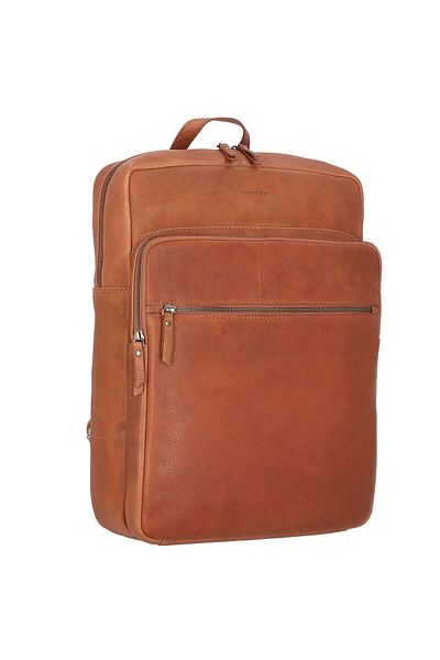Burkely Antiker Avery-Leder-Rucksack – 44 cm Laptopfach