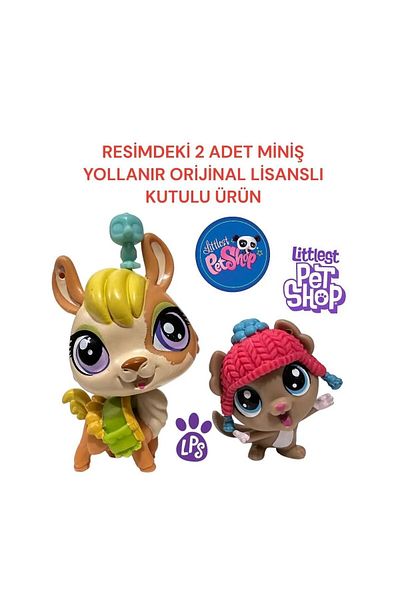 FEN TOYS Littlest Pets Rare Llama Minis - Toy Minis