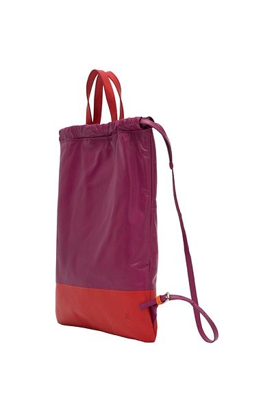 DUDU Rucsac Leder cu lățime de 42 cm