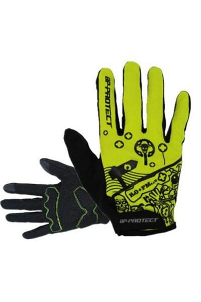 SARİSSA BİSİKLET Forte Gt Xbyc Hj 0273 - Long Finger, Size XL Yellow Cycling Gloves