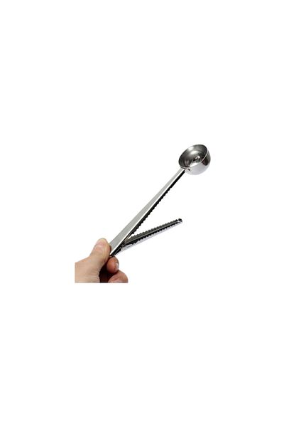 Grossberg Coffee Steel Spoon with 3 Measuring Clips