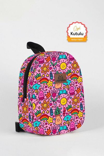Minilee Smiley Faces 0-8 Years - Children's Kindergarten, Nursery Backpack