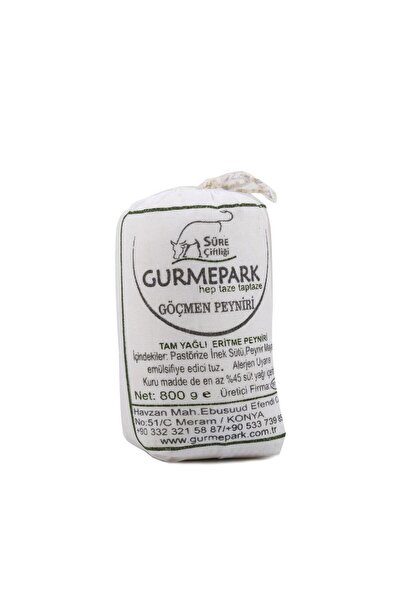 Gurmepark Bez Tulum Eritme Peyniri Tuzsuz 800 g e