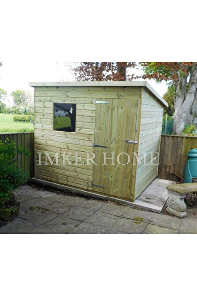 IMKER HOME Bungalov Prefabrik Kulübe Ahşap Ev Model Bahçe Düzenleme Ardiyesi ...