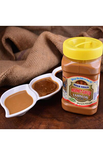 Mehmet Çavuş Mehmet Çavuş Bozkır Tahini Kepeksiz Çifte Kavrulmuş 935 g e