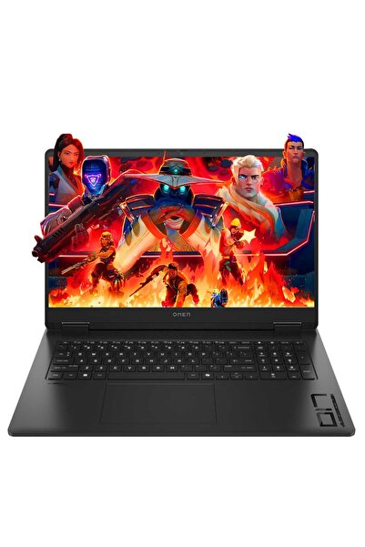 HP Omen 17-DB0021N A44QSEA01 Ryzen7 8845HS 16GB 512SSD+1TBSSD RTX4070 17.3" FHD FreeDOS Dizüstü Bilg