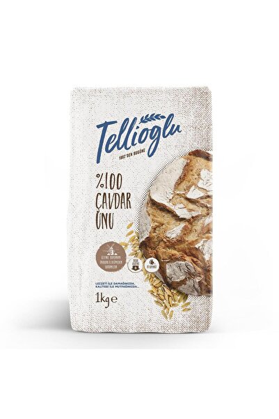 Tellioğlu Değirmen Tellioğlu Çavdar Unu Lif Kaynağı %100 Çavdar Unu 1000 g e