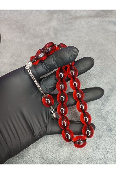 Mos Tespih Şak Şak Maskot Toz Kehribar Tesbih