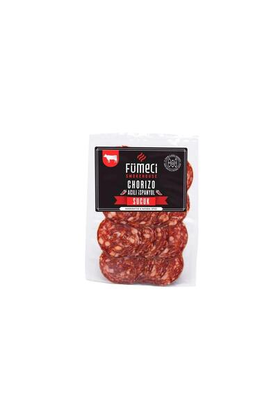Fümeci Smokehouse %100 Dana Fermente İspanyol Sucuk Acılı Chorizo 1000 g e