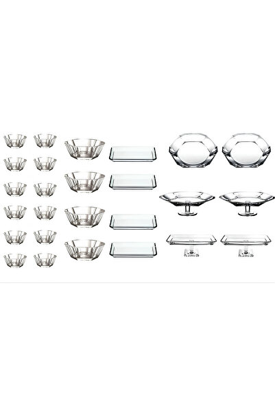 Paşabahçe &nude 26 parça kase,sunum,çerezlik,salata,pasta seti