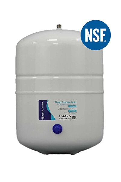 AQUA BELLA Ekol Tank 2,2 Galon 8 LT NSF Onaylı Çelik Tank