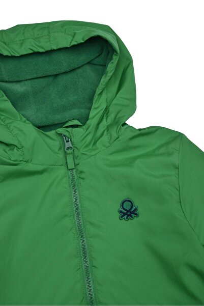 United Colors of Benetton Green Unisex Raincoat