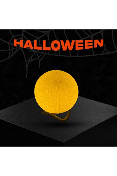 CARNIVAL LAND 3d Moon Ay Küre Gece Lambası Dekoratif Küre Pilli Kablosuz Led Lamba Genç Odası Yılbaşı Hediyesi