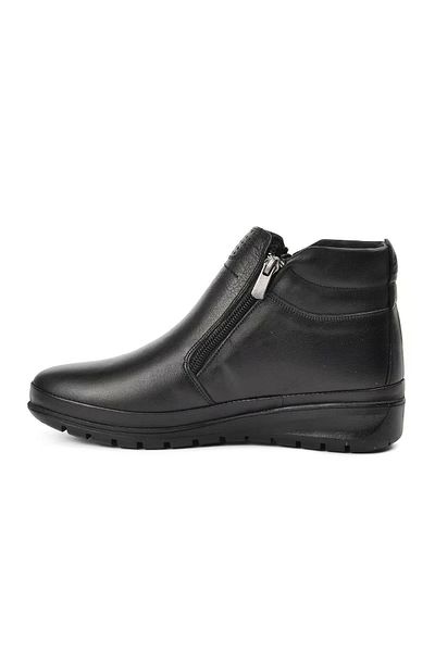 Voyager 8200 ΓΥΝΑΙΚΕΙΑ ΔΕΡΜΑΤΙΝΑ COMFORT ΜΠΟΤΑΚΙΑ/ΜΑΥΡΟ/39