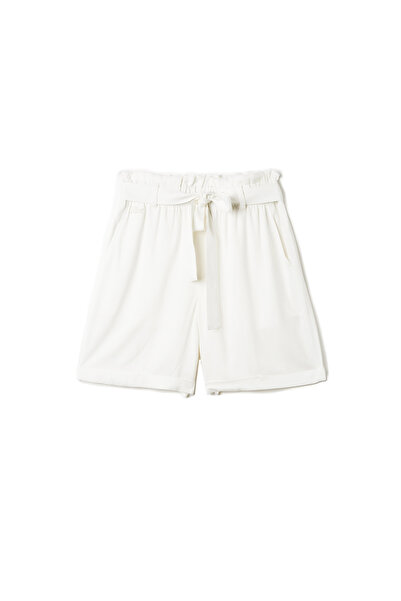 Lacoste Kadın Beyaz Şort