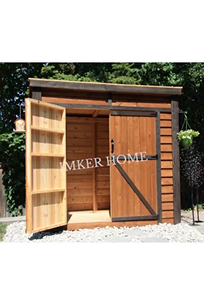 IMKER HOME Bungalov Kulübe Model Ahşap Ev Ahşap Bahçe Düzenleme Ardiyesi Odun...