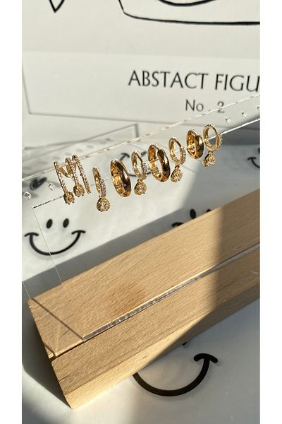 GAMZE STEEL VIP CIGARDS INCLUDED EARRING SET