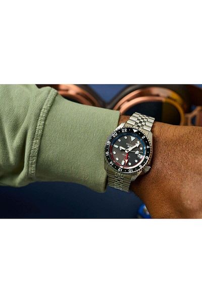 Seiko 5 Sports Automatic Gmt Ssk019 Men's Wristwatch Ssk019J1