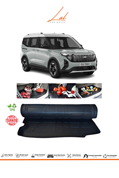 Lal Ford Tourneo Courier 3D Bagaj Havuzu (2024 ve sonrası Uyumlu)