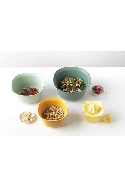 Brabantia Mixing Bowl Set 5 Piece Bowl Set Juicer Measuring Cup