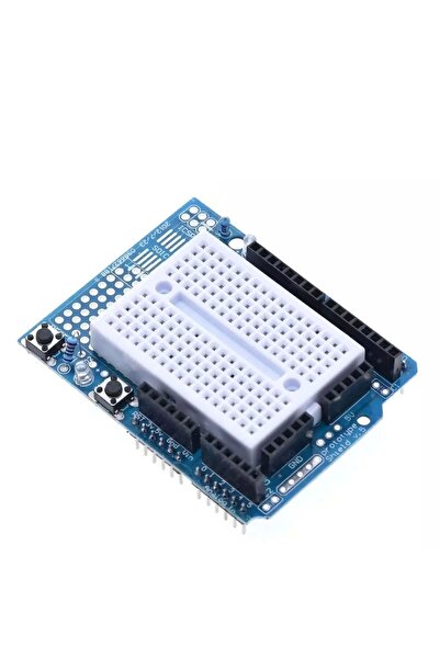 CNL Arduino Uno R3 Proto Shield Kiti (MİNİ BREADBOARDLU)