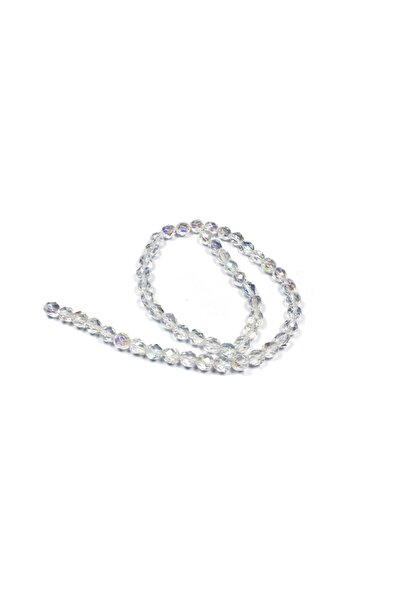 Prestij Boncuk خرزة كريستال 6 مم - خرزة زجاجية تشيكية قزحية