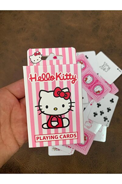 FG KONNİCHİWA Hello Kitty Iskambil Kağıdı Yüksek baskı kalitesinde koleksiyon...