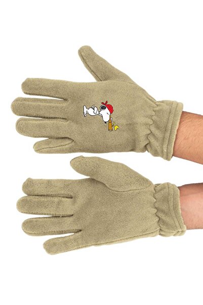 Fanze Mănuși lungi din lână polară Snoopy - Pirat rnz4515